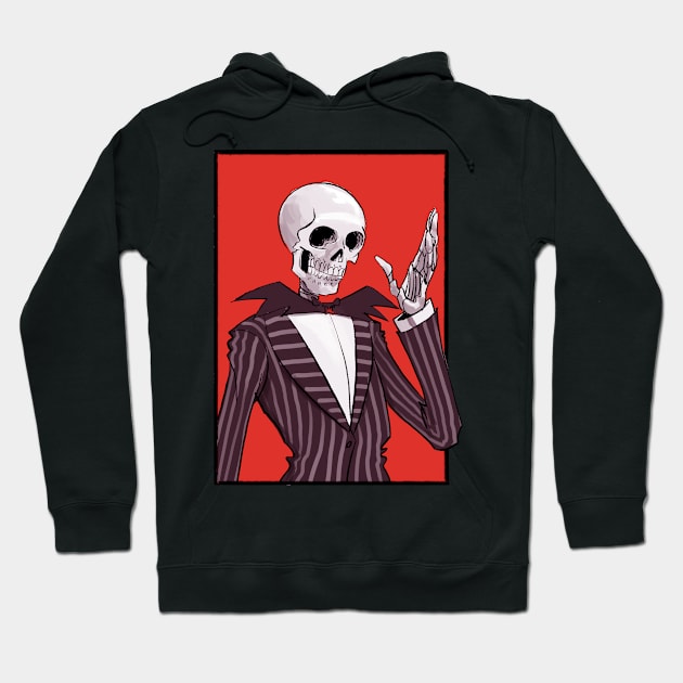 Jack Skelelington Hoodie by markodjeska